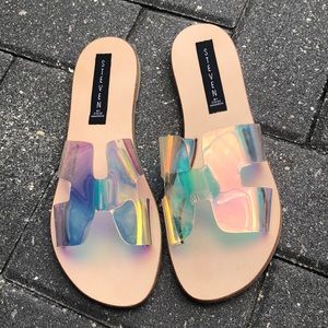 Steven madden clean strap sandals. Size 8 1/2